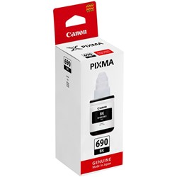 CANON GI 690 black INK BOTTLE Black, Ink Yield 6000 pages
