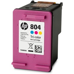 HP #804 Ink Cartridge T6N09AA Tricolour