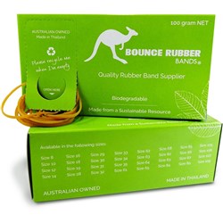 BOUNCE RUBBER BANDS Size 64 Box 100gm