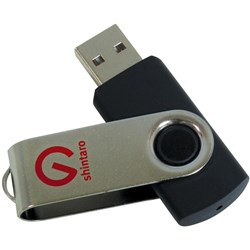 SHINTARO USB 2.0 FLASH DRIVE 16GB Rotating Pocket