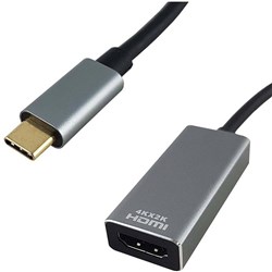 SHINTARO USB-C TO HDMI 4K Adaptor Silver #D 28SH-ADUSBCHDMI