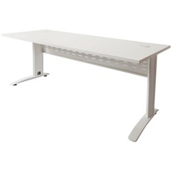 FNX RAPID SPAN OFFICE DESK 1800W x 700D x 730mmH White/White