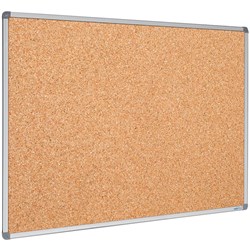 VISIONCHART CORKBOARD Aluminium Frame 900x600mm