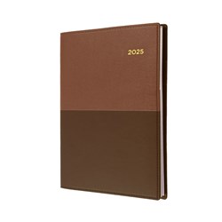 COLLINS VANESSA SERIES DIARY A4 1 Day to Page Tan