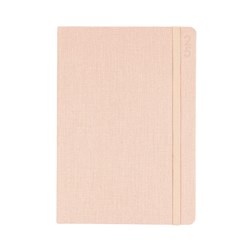 COLLINS DESIGNER DIARY Texture Fabric A5 Day to Page Peach