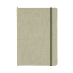 COLLINS DESIGNER DIARY Texture Fabric A5 Day to Page Green