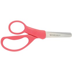 WESTCOTT SCISSORS LEFTY 127mm Blunt Tip Red Pk30