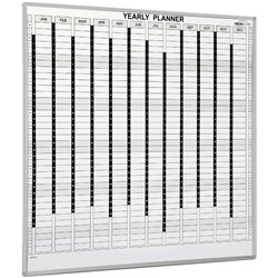 VISIONCHART PERPETUAL PLANNER Whiteboard Magnetic 1200x1200