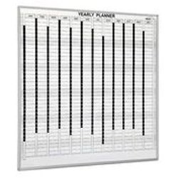 VISIONCHART PERPETUAL PLANNER Whiteboard Magnetic 2400x1200