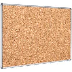 VISIONCHART CORKBOARD Aluminium Frame 900x900mm