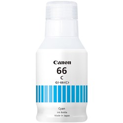 CANON GI-66C INK REFILL Bottle High Yeild Cyan