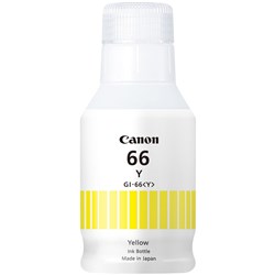 CANON GI-66Y INK REFILL Bottle High Yeild Yellow