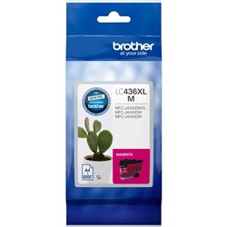 BROTHER LC436XL INK CARTRIDGE High Yeild Magenta