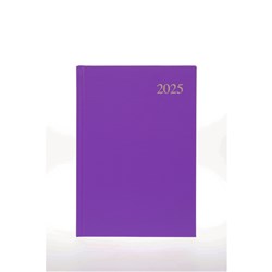 COLLINS ESSENTIAL SERIES DIARY A5 1 Day To Page Purple