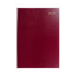 COLLINS ESSENTIAL DIARY SERIES A4 1 Day to Page Maroon