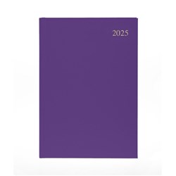 COLLINS ESSENTIAL DIARY SERIES A4 1 Day to Page Purple