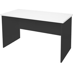 FNX RAPID WORKER OFFICE DESK 1500 W x 750 D x 730mm H Natural White/Ironstone