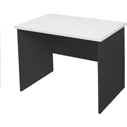 FNX RAPID WORKER OFFICE DESK 900 W x 600 D x 730mm H Natural White/Ironstone