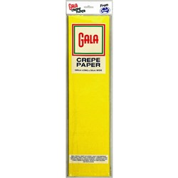GALA CREPE PAPER 240x50cm Canary Yellow