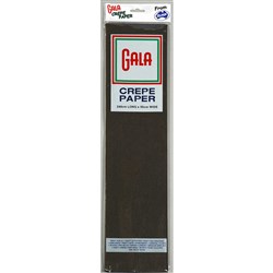 GALA CREPE PAPER 240x50cm Black