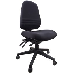 FNX ENDEAVOUR PRO FABRIC Office Chair High Back Black