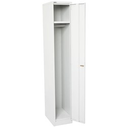 FNX GO 1 DOOR LOCKER 305W x 455D x 1830mmH White