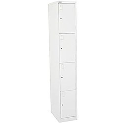 FNX GO LOCKER 4 DOOR White