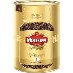MOCCONA CLASSIC MEDIUM ROAST Coffee 1kg Tin