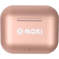 MOKI PODS EARBUDS True Wireless W/ Mic Rose Gold