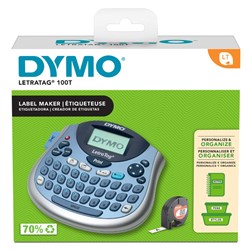 DYMO LT100T LETRATAG LABELMAKR 13 Character Display, Memory