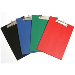 MARBIG PVC CLIPBOARDS A4 Assorted Colours
