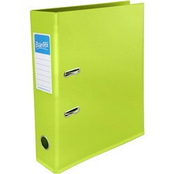 BANTEX PVC LEVER ARCH FILES A4 70mm Lime