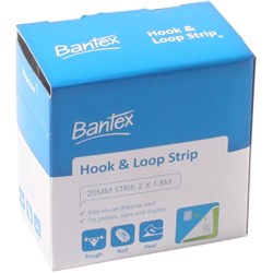 BANTEX VELCRO HOOK  & LOOP Strip 20mmx1.8m