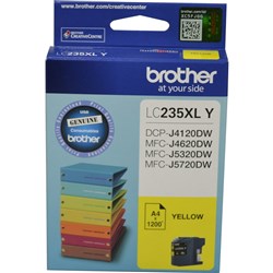 BROTHER LC235XLY INK CARTRIDGE Yellow