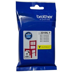 BROTHER LC3319XL INK CARTRIDGE Inkjet - Yellow #3319 3319