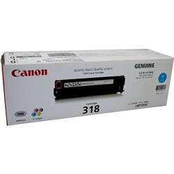 CANON CART318 CYAN TONER CART318C 2400Pgs