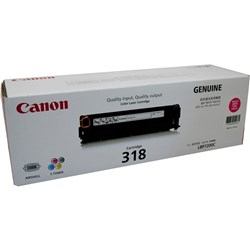 CANON CART318 MAGENTA TONER CART318M 2400Pgs