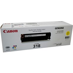 CANON CART318 YELLOW TONER CART318Y 2400Pgs