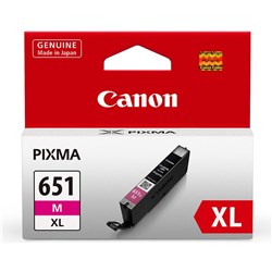 CANON CLI651XLM XL INK TANK Magenta XL iP7260 MG6360