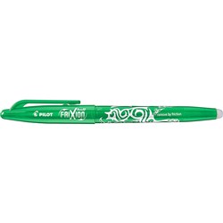 PILOT FRIXION BALL GEL PEN Erasable Fine 0.7mm Green-each