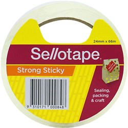 SELLOTAPE STICKY TAPE 24mmx66m Clear /Roll
