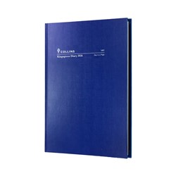 COLLINS KINGSGROVE DIARY A4 1 Day to Page 30min Blue