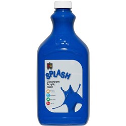 SPLASH CLASSROOM ACRYLIC PAINT 2L JELLY BELLY BLUE