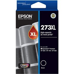 EPSON 273XL INK CARTRIDGE High Yield Black