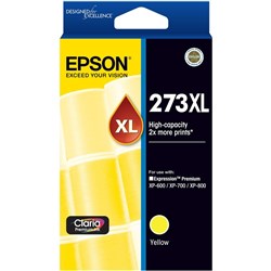 EPSON 273XL INK CARTRIDGE High Yield Yellow