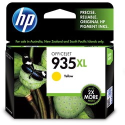 HP #935XL INK CARTRIDGE C2P26AA Yellow XL