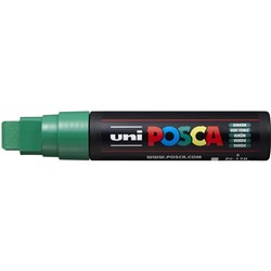 UNI POSCA PAINT MARKER PC-17K Extra Broad 15mm Chisel Tip Green