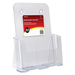 DEFLECT-O BROCHURE HOLDERS A4 Free Standing or Wall Mount