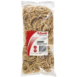 ESSELTE RUBBER BANDS Size 16 -1.5x38mm 500gm Bag