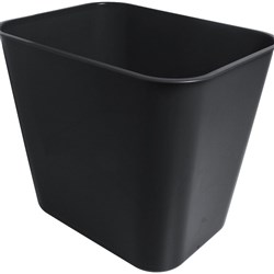 ESSELTE SWS BIN BLACK 15 Litres